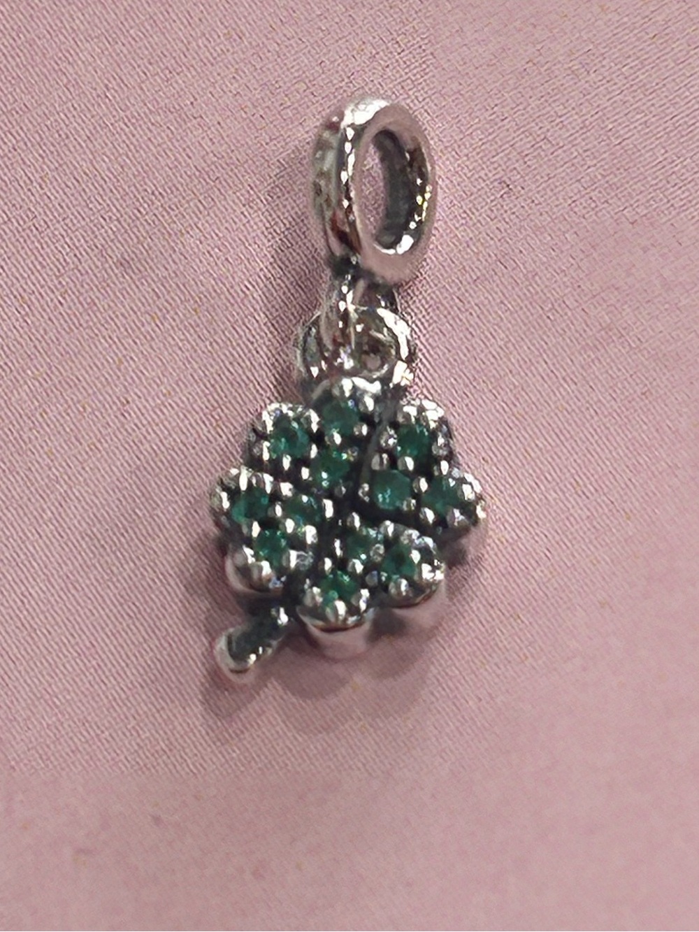 RETIRED Pandora Me My Four-leaf Clover Dangle